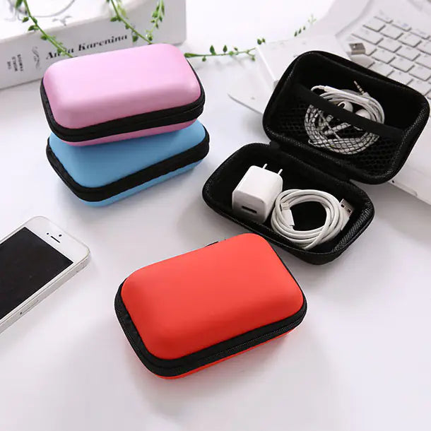Digital Shockproof Storage Bag for USB and Earphones
